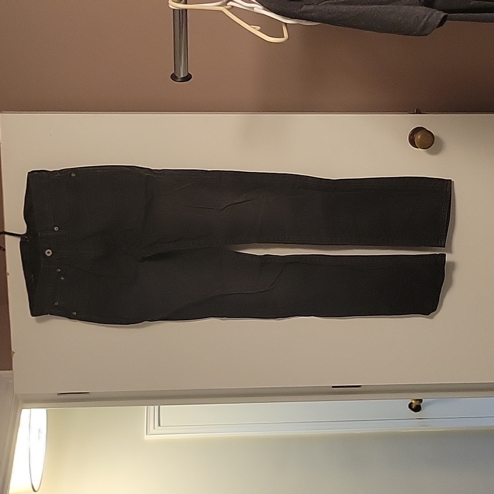 121 heritage slim black  lucky brand jeans size w32 l 34